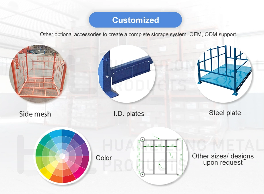 American Heavy Duty Warehouse Stacking Steel Truck Tyre Storage Rack