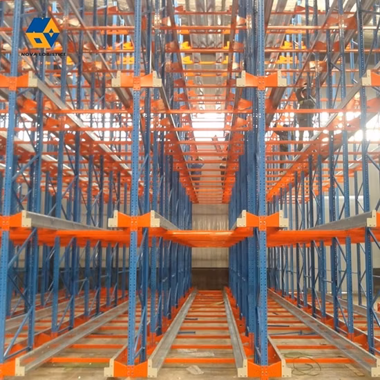 Rack de transporte de rádio automático de design personalizado Estantes de paletes de transporte para armazenamento